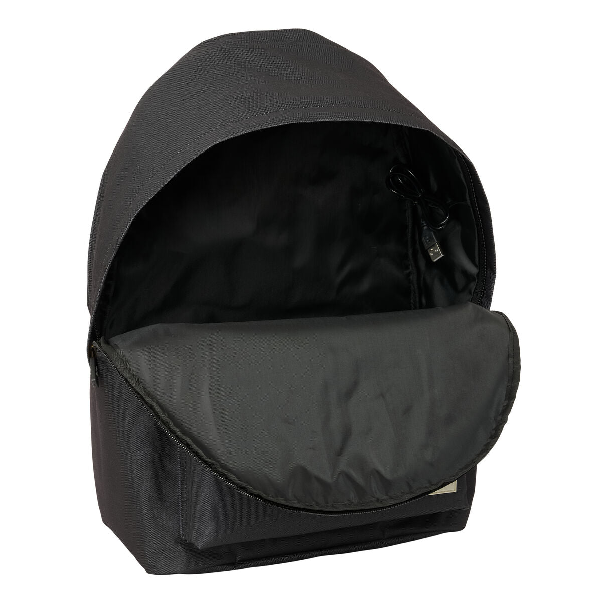 Laptop Backpack Harper & Neyer +usb harper & neyer Black 31 x 44 x 18 cm-4