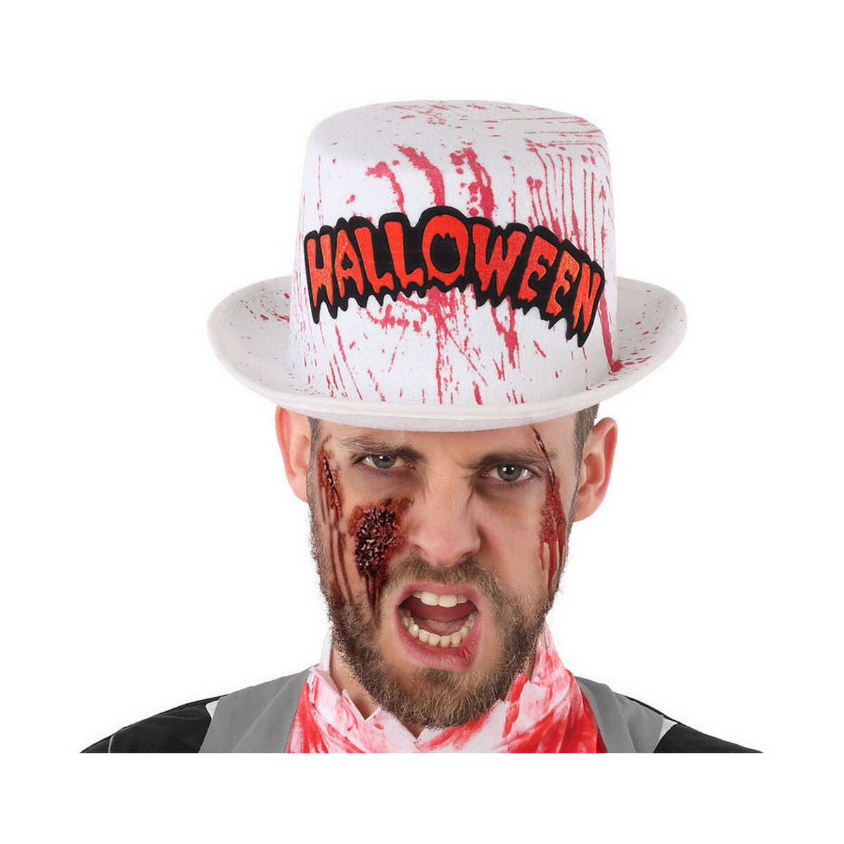 Hat White Multicolour-0