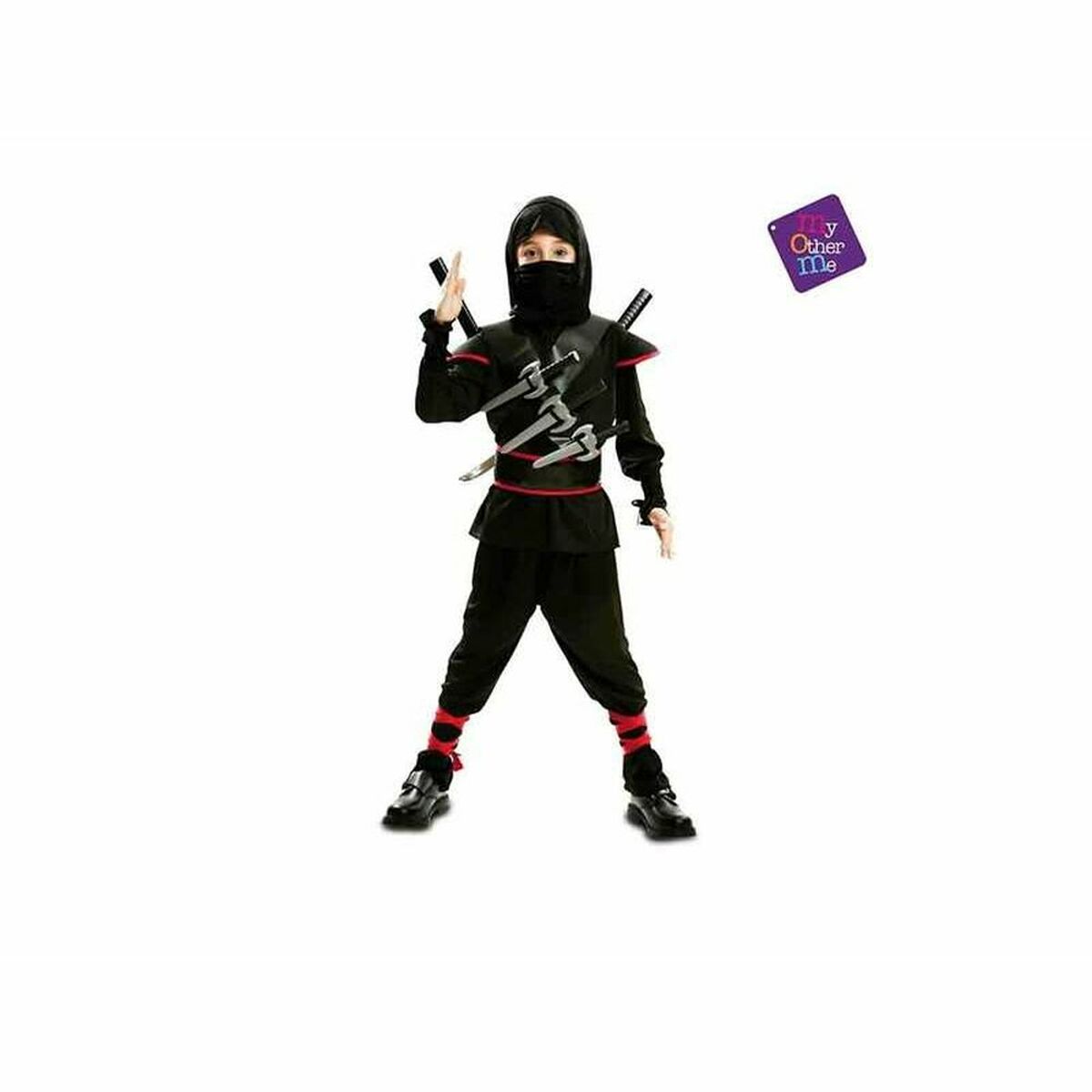 Costume for Children Ninja (5 Pieces)-0