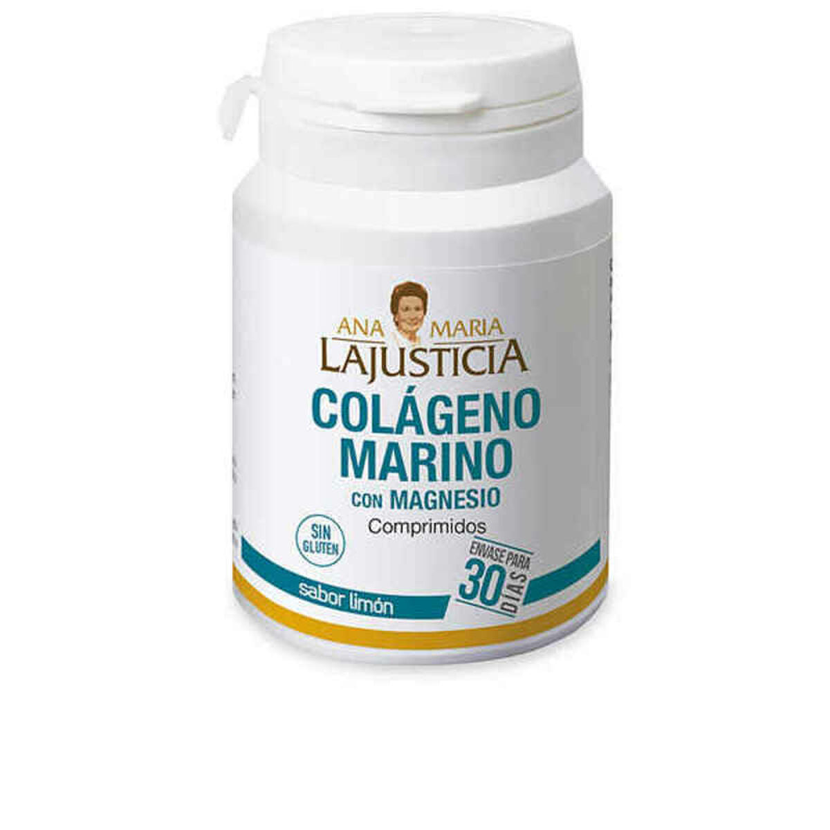 Food Supplement Ana María Lajusticia COLÁGENO MARINO CON MAGNESIO 180 tablets-0