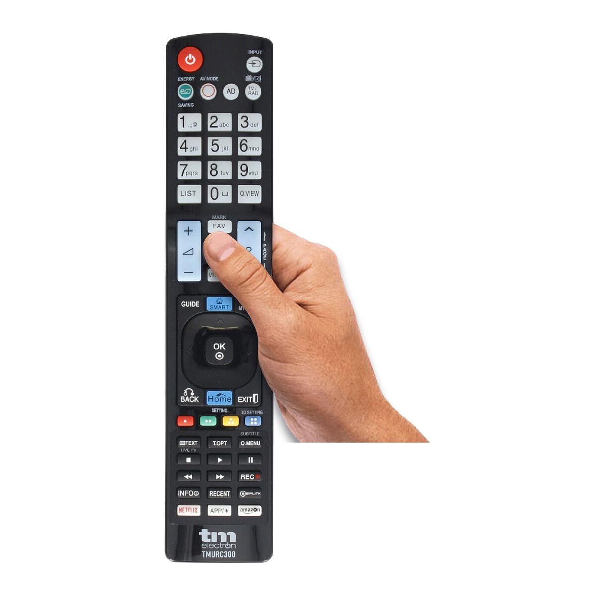 LG Universal Remote Control TM Electron Black-2