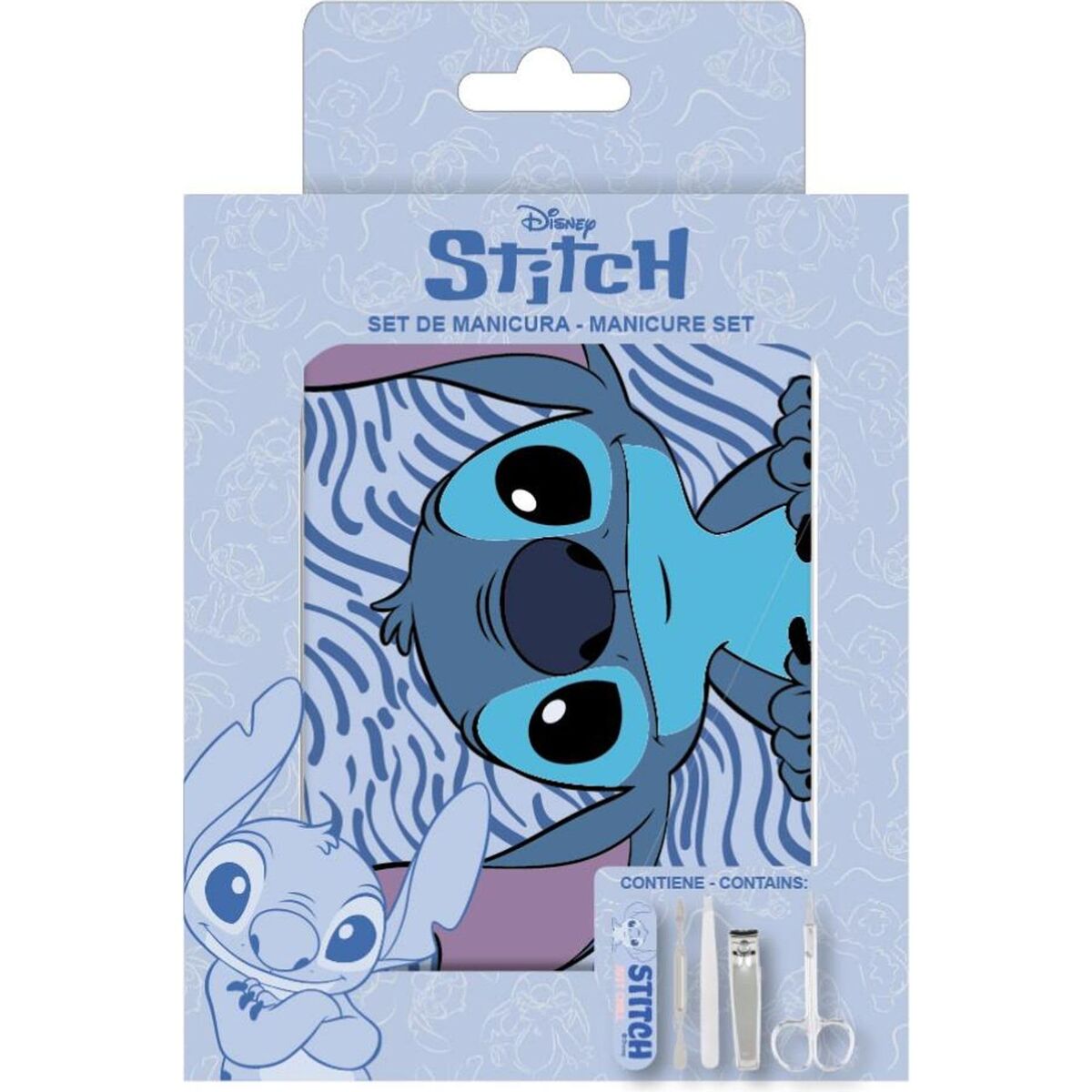Manicure Set Stitch Blue Children's-2