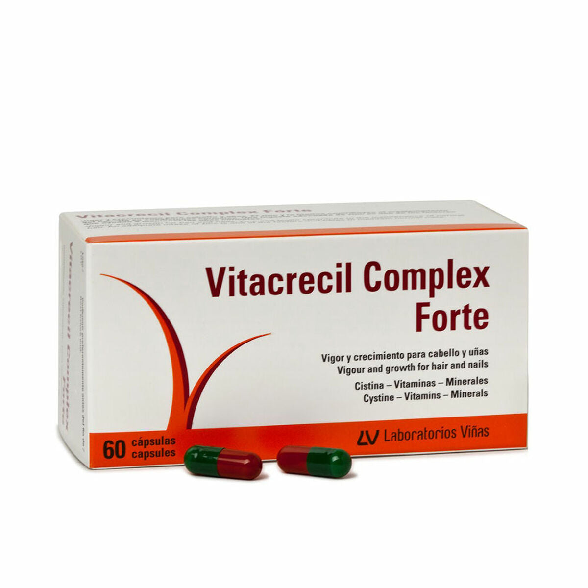 Food Supplement Vitacrecil Complex Forte CABELLO Y UÑAS 60 Units-0