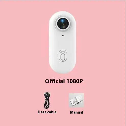 Mini 4K Action Camera - Waterproof, Wearable, Magnetic Mount