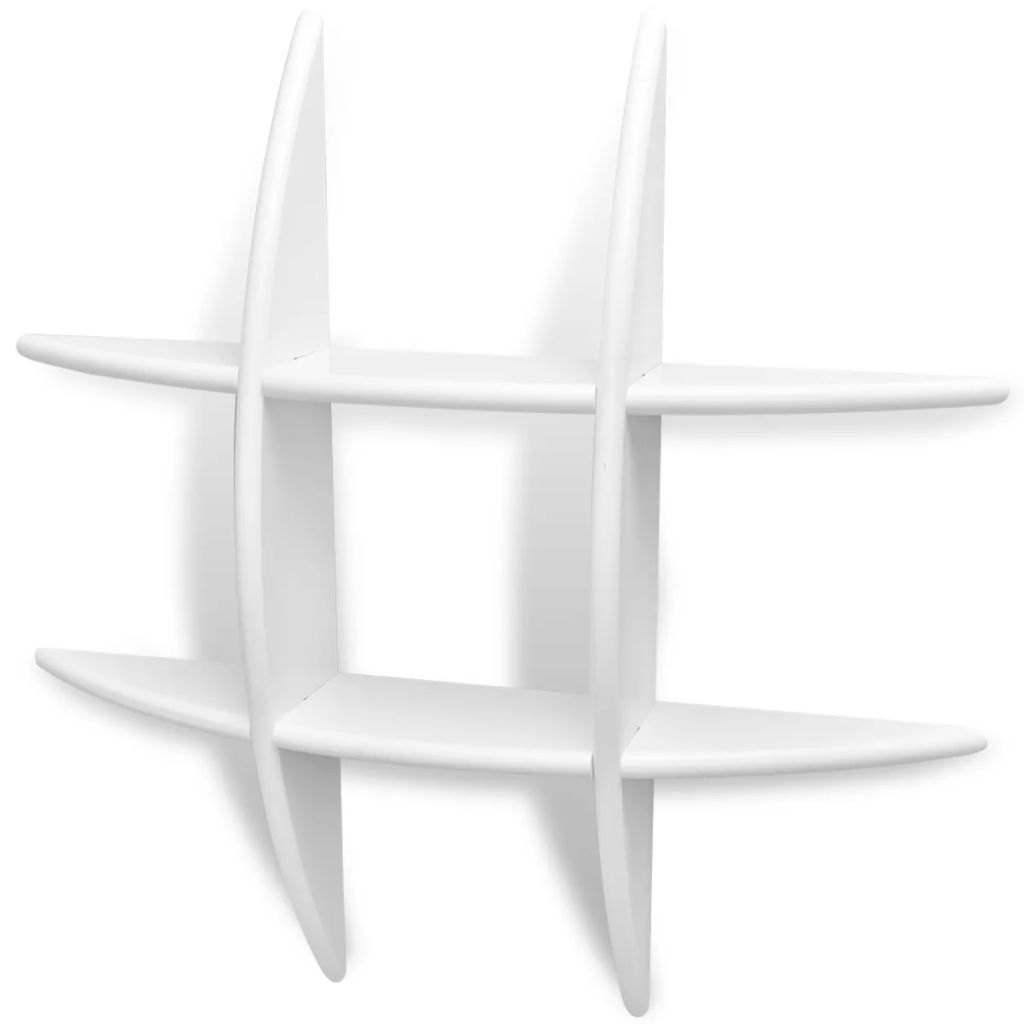 vidaXL Floating Wall Display Shelf Book/DVD Storage Wall Shelf Rack Furniture-3