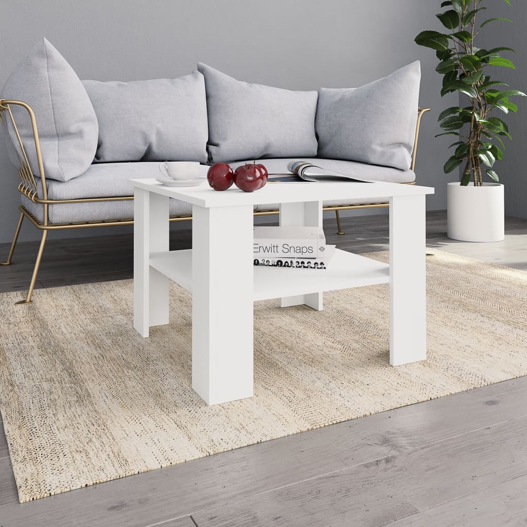 vidaXL Coffee Table Accent End Side Sofa Table for Living Room Engineered Wood-12