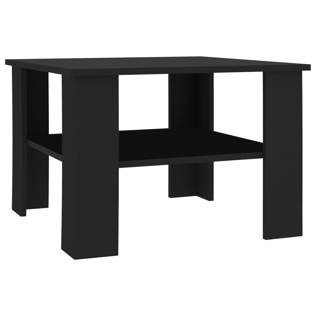 vidaXL Coffee Table Accent End Side Sofa Table for Living Room Engineered Wood-2
