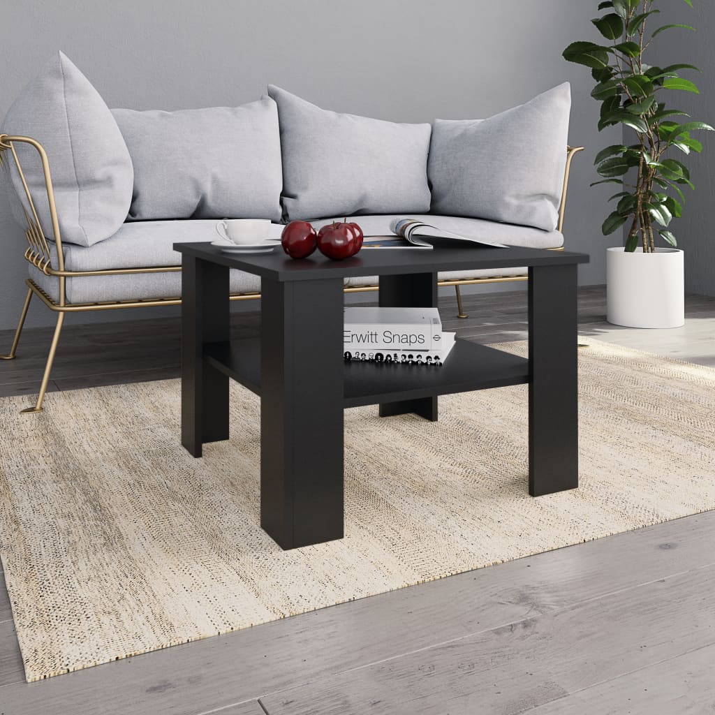 vidaXL Coffee Table Accent End Side Sofa Table for Living Room Engineered Wood-5