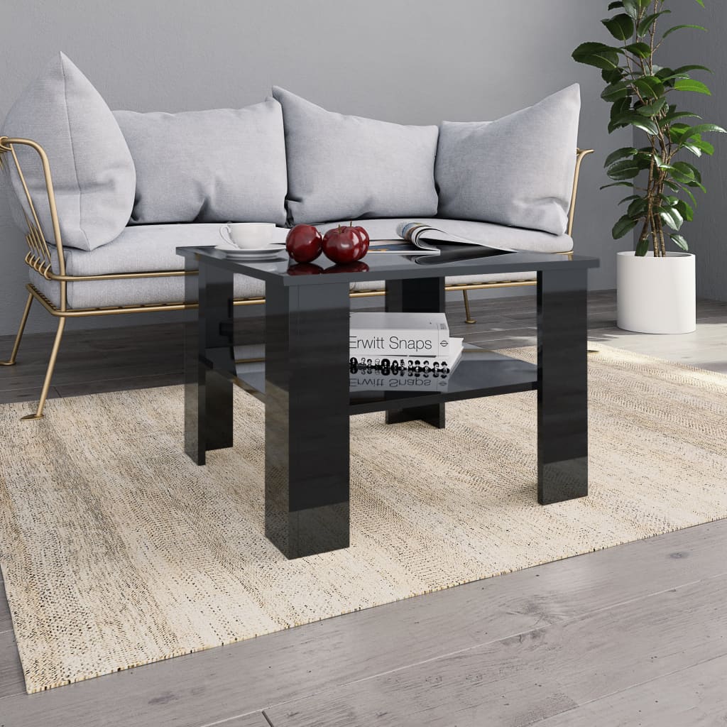 vidaXL Coffee Table Accent End Side Sofa Table for Living Room Engineered Wood-8