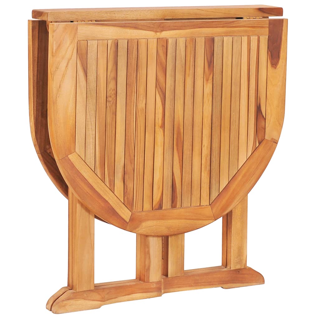 vidaXL Folding Butterfly Patio Table 59.1"x35.4"x29.5" Solid Teak Wood-1