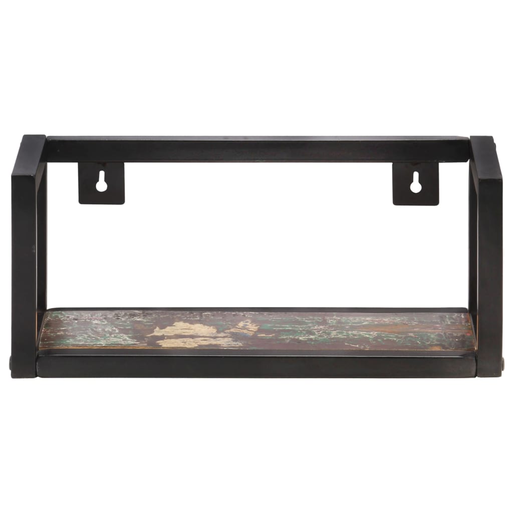 vidaXL Wall Shelves 2 pcs 15.7" Solid Reclaimed Wood-4