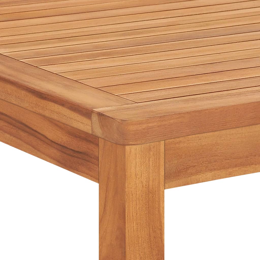 vidaXL Outdoor Dining Table Patio Table Garden Porch Furniture Solid Teak Wood-4