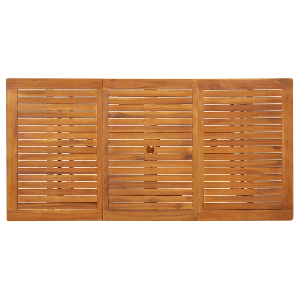 vidaXL Outdoor Dining Table Patio Table Garden Furniture Solid Wood Acacia-4