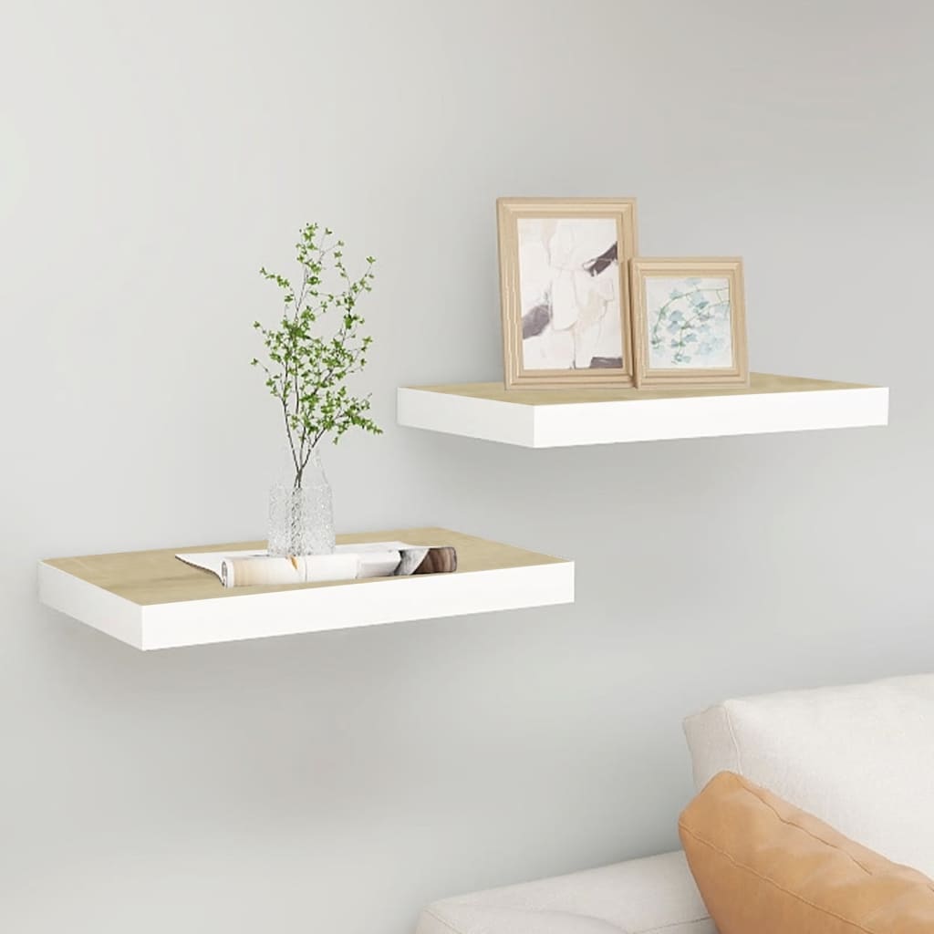 vidaXL Wall Shelf Floating Shelf Wall Mounted Display Shelf for Photo Frame-17