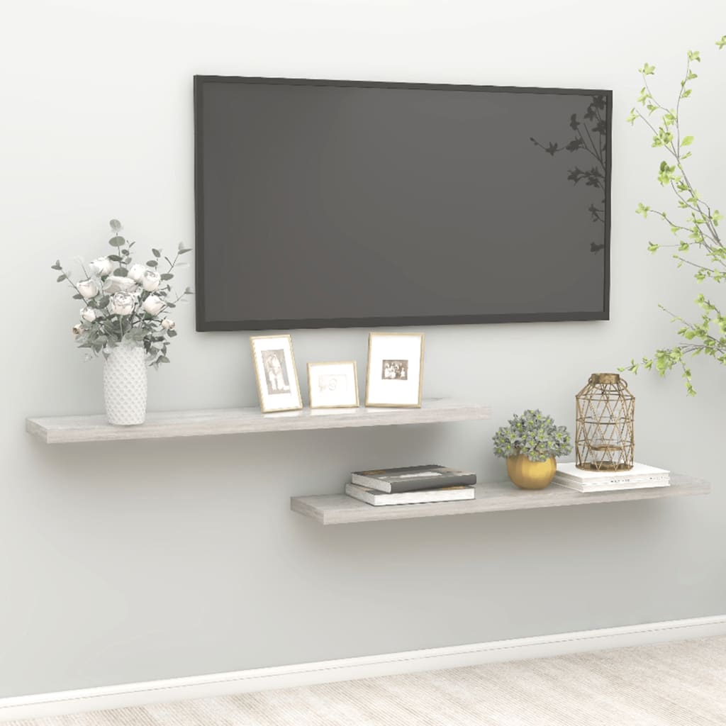 vidaXL Wall Shelf Floating Shelf Wall Mounted Display Shelf for Photo Frame-12