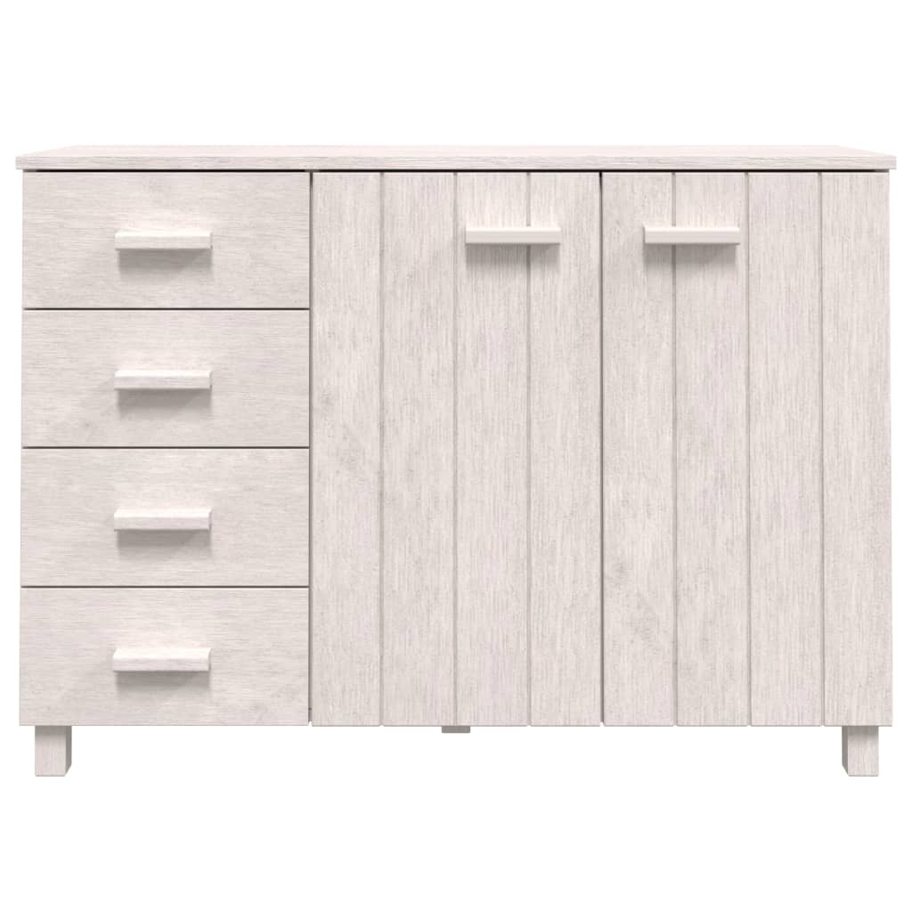 vidaXL Sideboard Buffet Console Cabinet for Kitchen HAMAR Solid Wood Pine-1