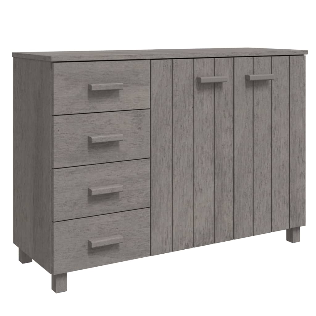vidaXL Sideboard Buffet Console Cabinet for Kitchen HAMAR Solid Wood Pine-3