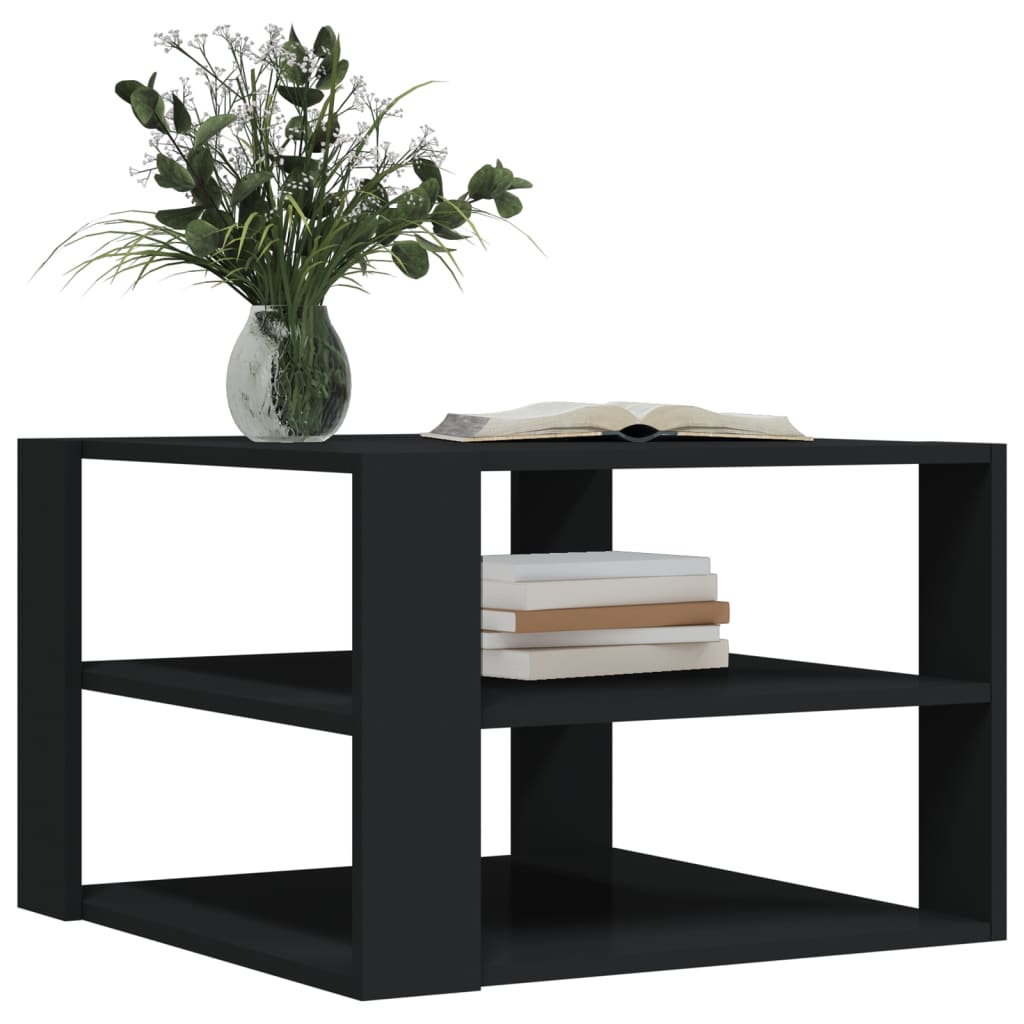 vidaXL Coffee Table Accent Storage Home Living Room Furniture Engineered Wood-4
