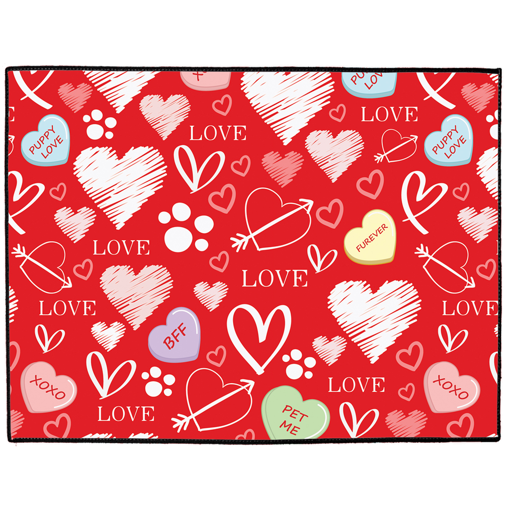 Puppy Love Dog Mat-0