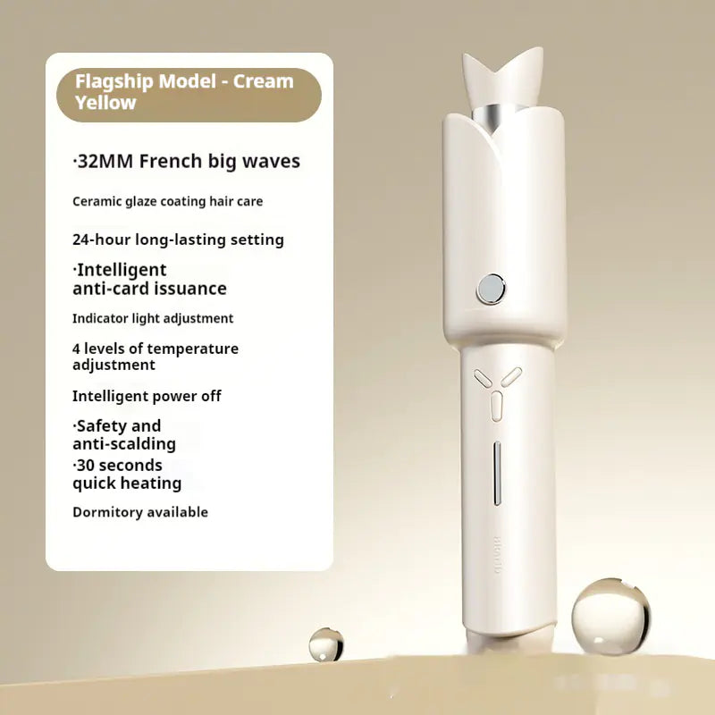 Wireless Portable Hair Curler