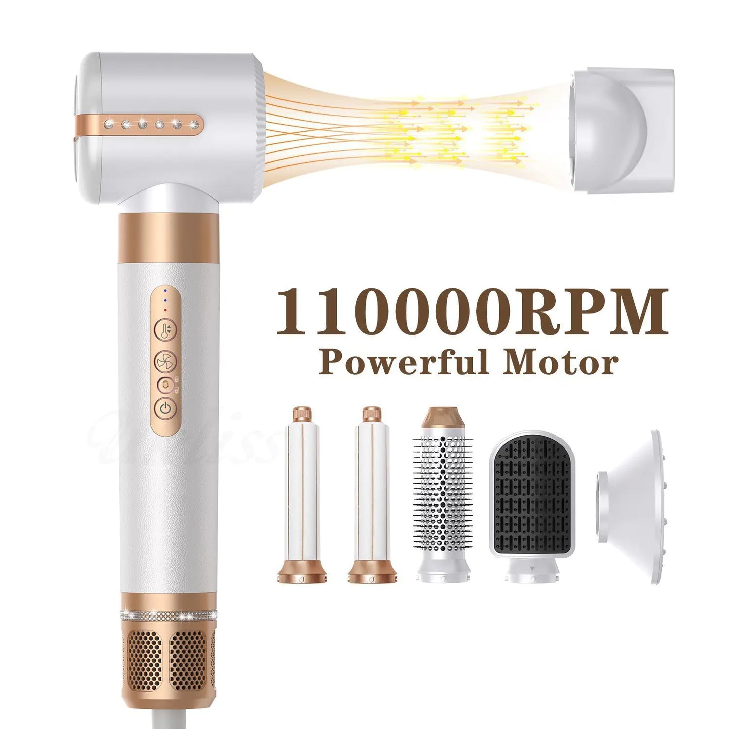 7-in-1 Multifunction High-speed Hair Dryer Comb