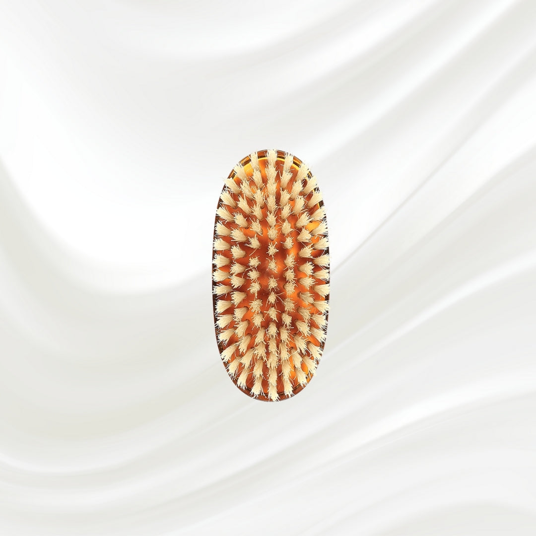 Jaspe Military Brush with Natural Bristle-5