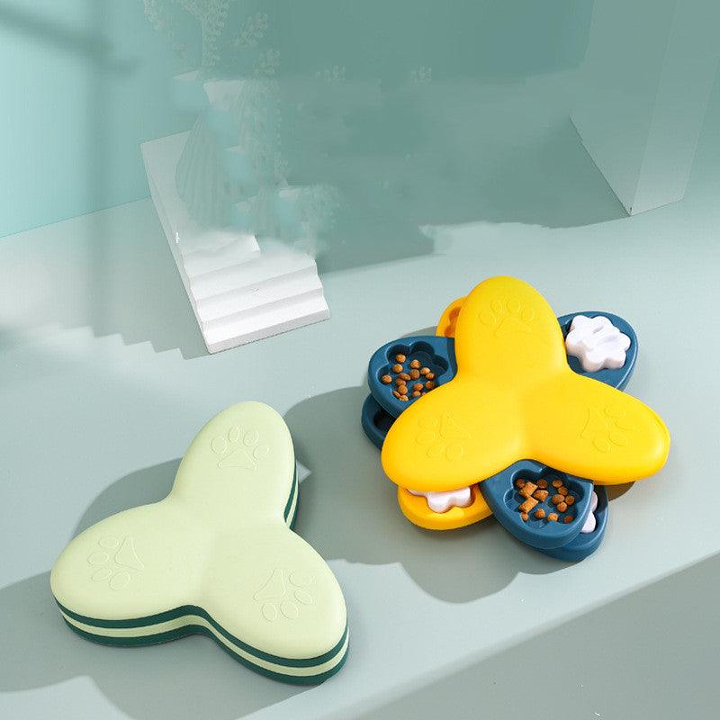 Interactive Boredom Buster Dog Toy: Whirlwind Slow Feeder Plate-2