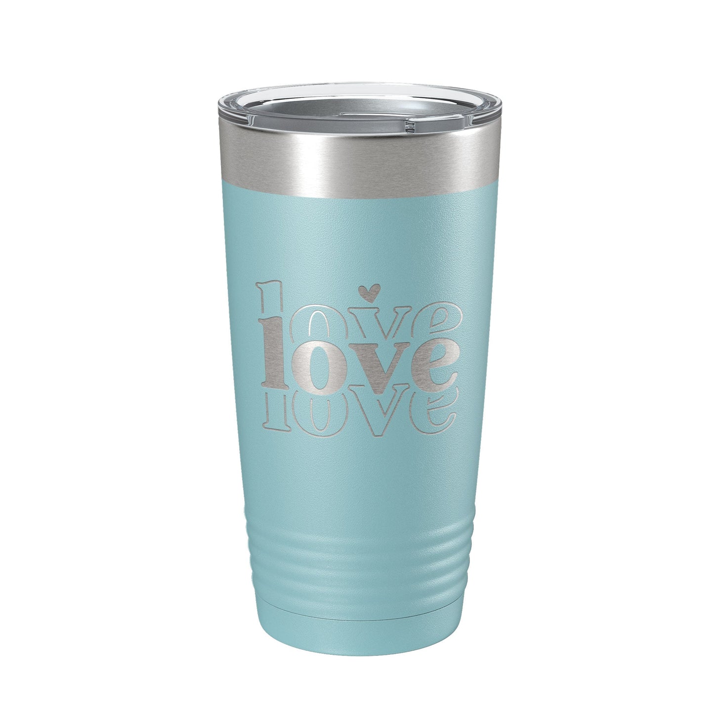 Love Love Love Tumbler Travel Mug Insulated Laser Engraved Coffee Cup 20 oz-13