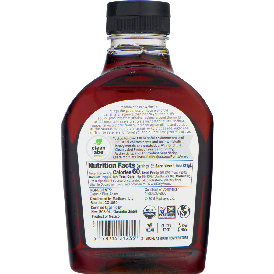 Madhava Agave Nectar (6x23.5OZ )-1