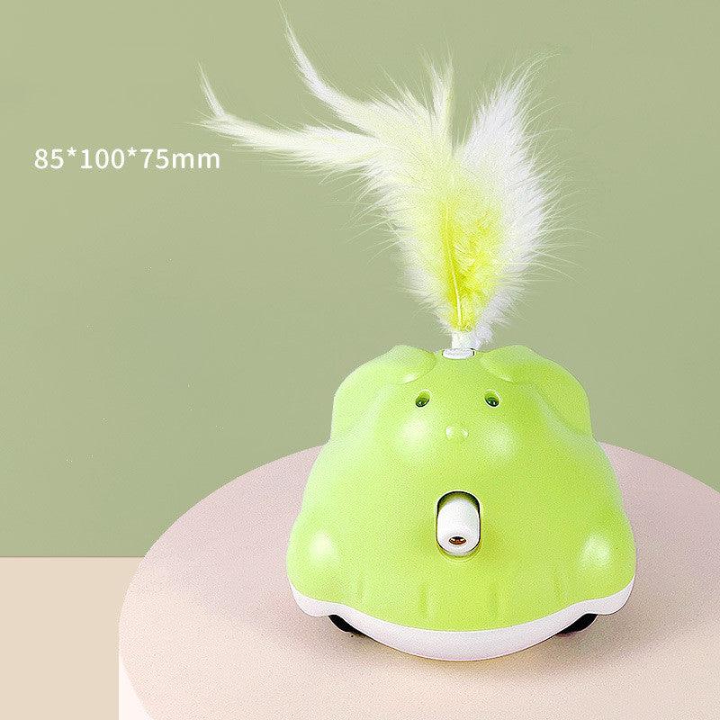 Usb Rechargeable Electric Infrared Cat Teaser-2