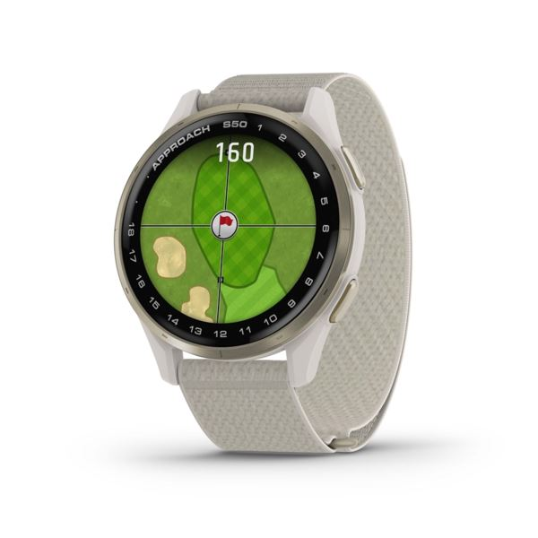 Garmin Approach S50 okosóra krémarany-elefántcsont színű (010-03010-01) (010-03010-01)-0