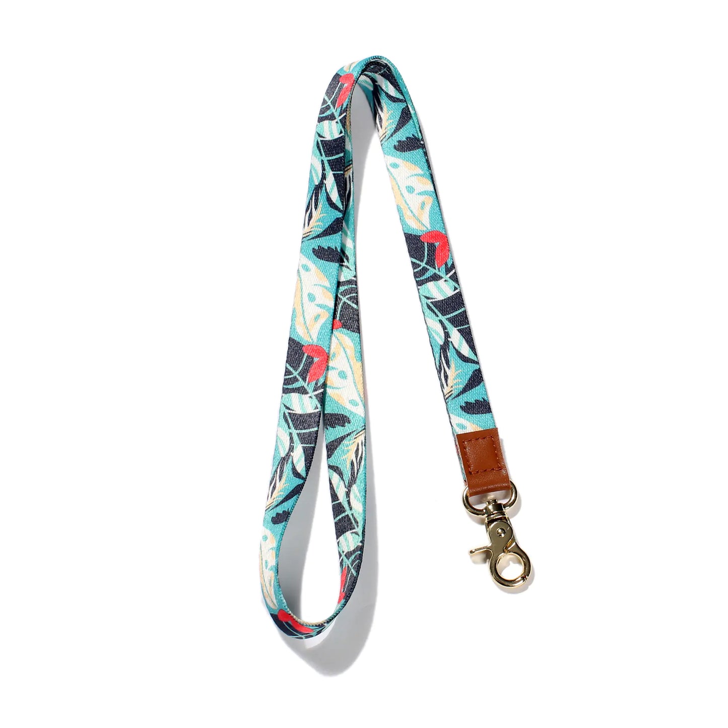 Multicolor Phone Lanyard with Clip and Keychain Holder