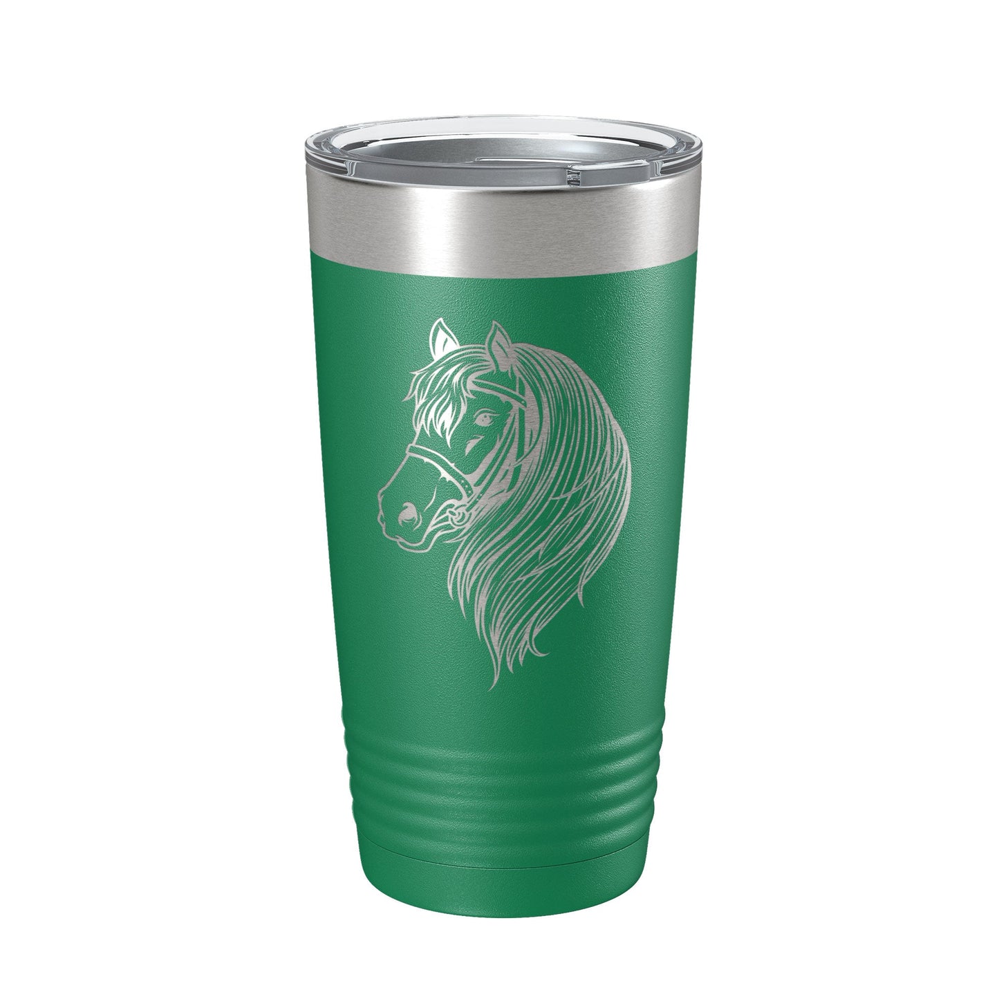 Horse Face Tumbler Horseback Rider Travel Mug Equestrian Gift Insulated Laser Engraved Coffee Cup Horse Lover Farmer 20 oz-9