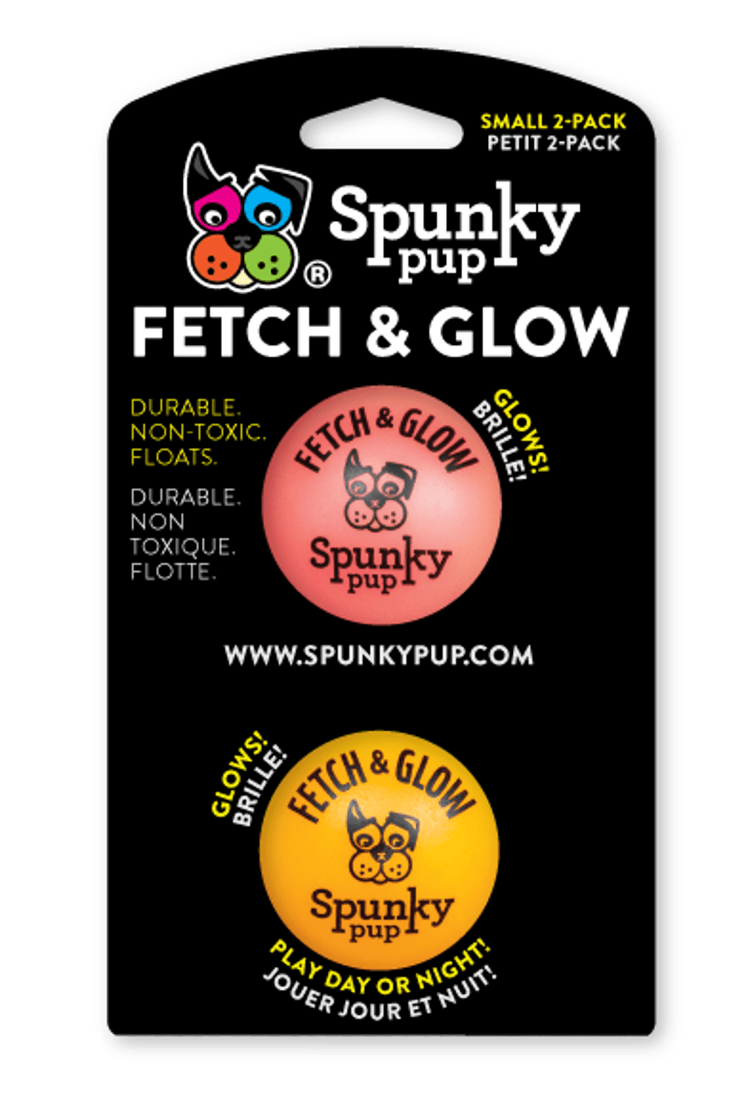 Fetch & Glow - Glow-in-the-Dark Ball for Large Dogs-3