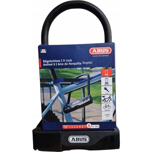 LOCK BICYCLE 7601 CL U 150/230/K/K/KB (7601 CL U)-0