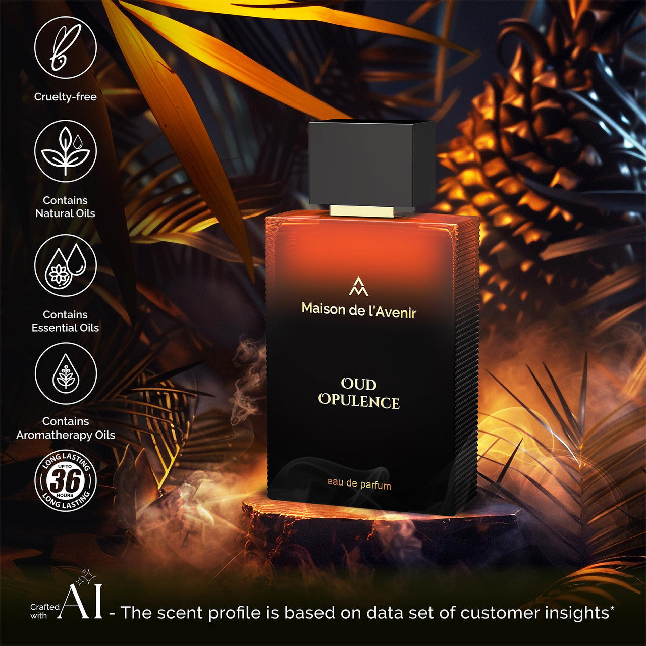 MAISON DE L'AVENIR OUD OPULENCE EDP 3.4 U-1