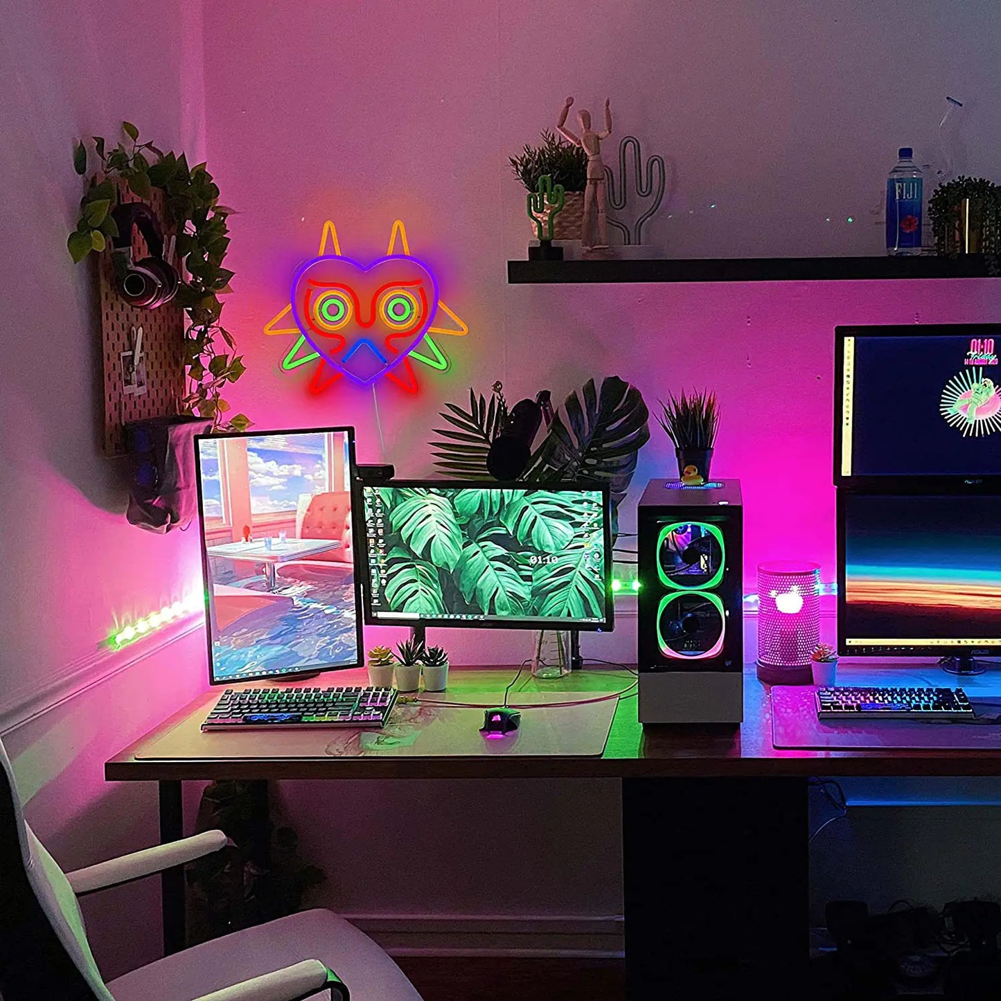 LED Neon Owl Sign Light for Bedroom Atmosphere Decor