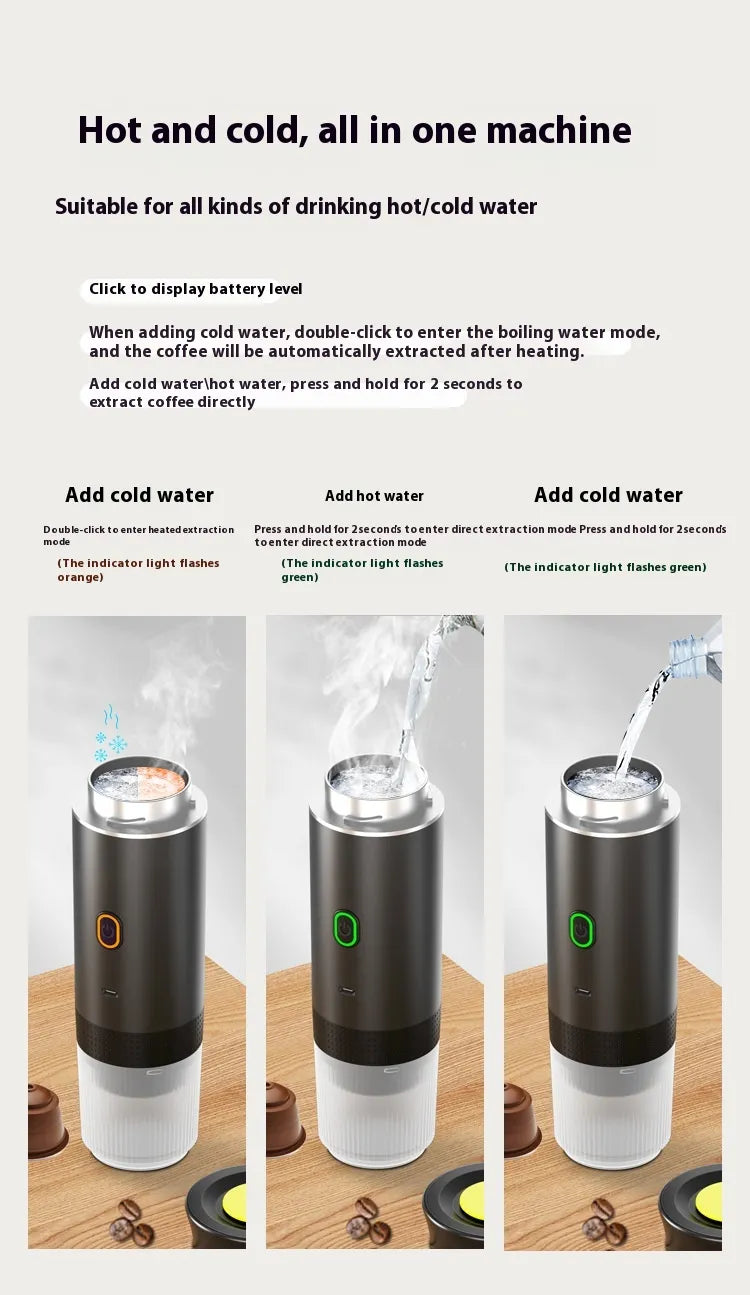Portable Wireless Coffee Maker
