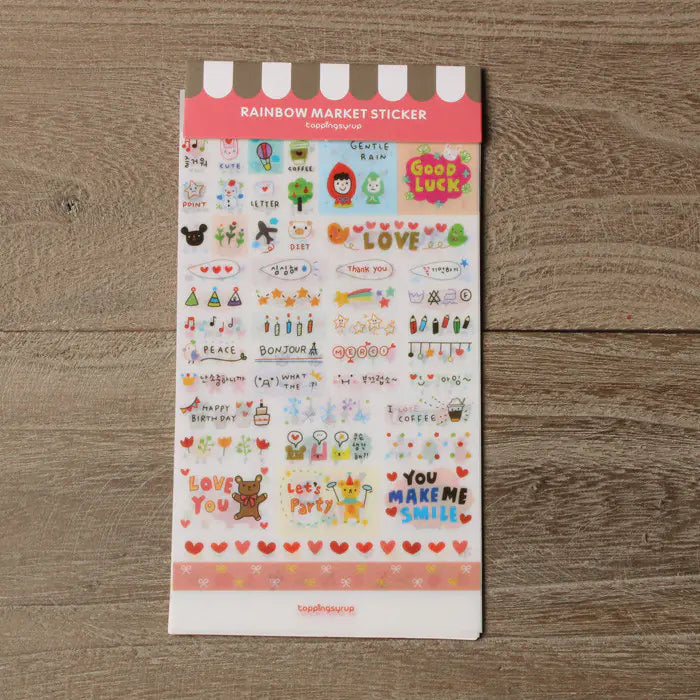 7072 Nine Horse Stationery Wholesale 4000 Toppings Syrup Paper