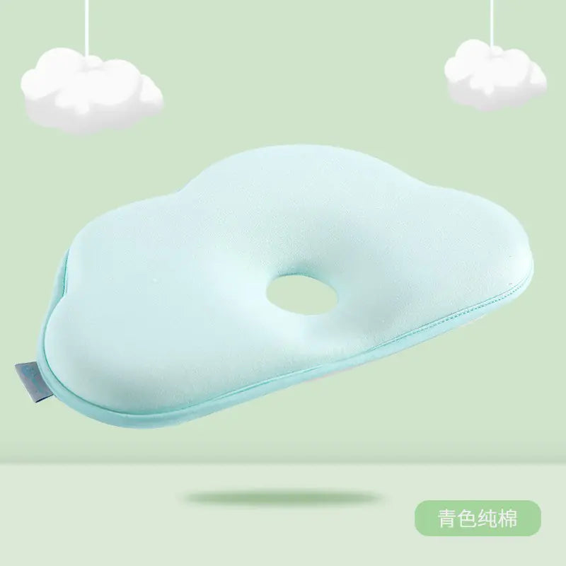 Baby Cloud-Shaped Pillow for Newborns, Washable Cotton