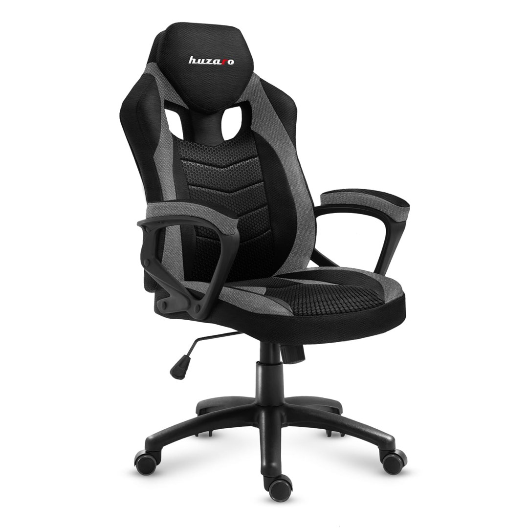 Herní Židle Pro Hráče otočná Tilt HUZARO Force Force 2.5 GREY MESH (HZ-FORCE 2.5 GREY MESH)-0