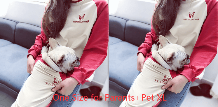 Korean Chic Long-Sleeved Dog Tee-4