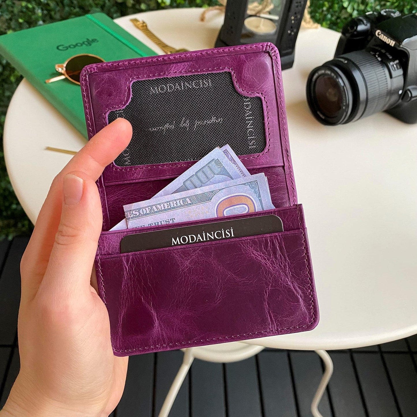 Lima - Genuine Leather  Credit and Business Card Holder-4