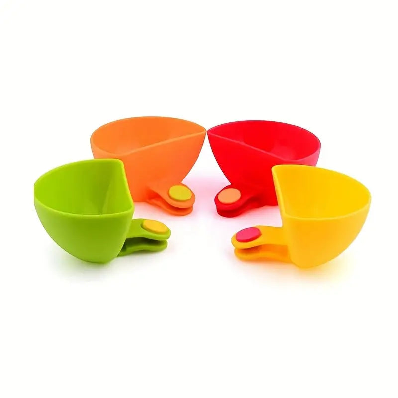 Creative Plastic Seasoning Dish and Snack Bowl Set