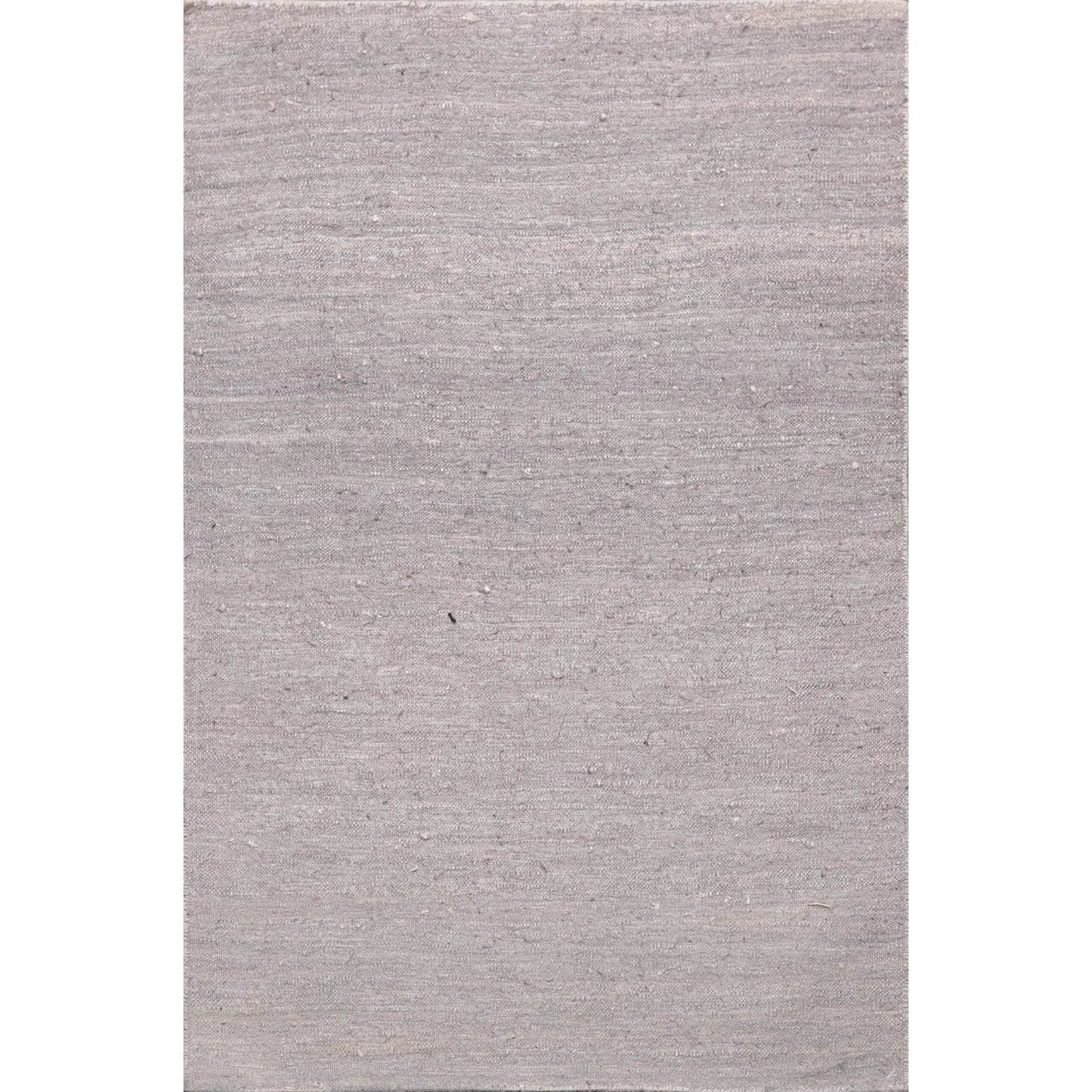 2' x 3' Hand Woven 100% Silk Modern Flatweave Kilim Oriental Area Rug Gray-0