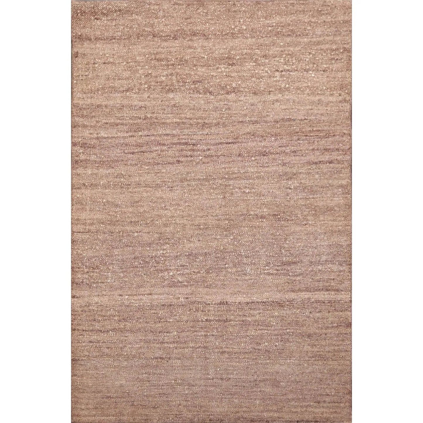 2' x 3' Hand Woven 100% Silk Modern Flatweave Kilim Oriental Area Rug Brown-0