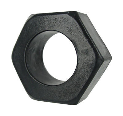 HexNut Cock Ring - Black-0
