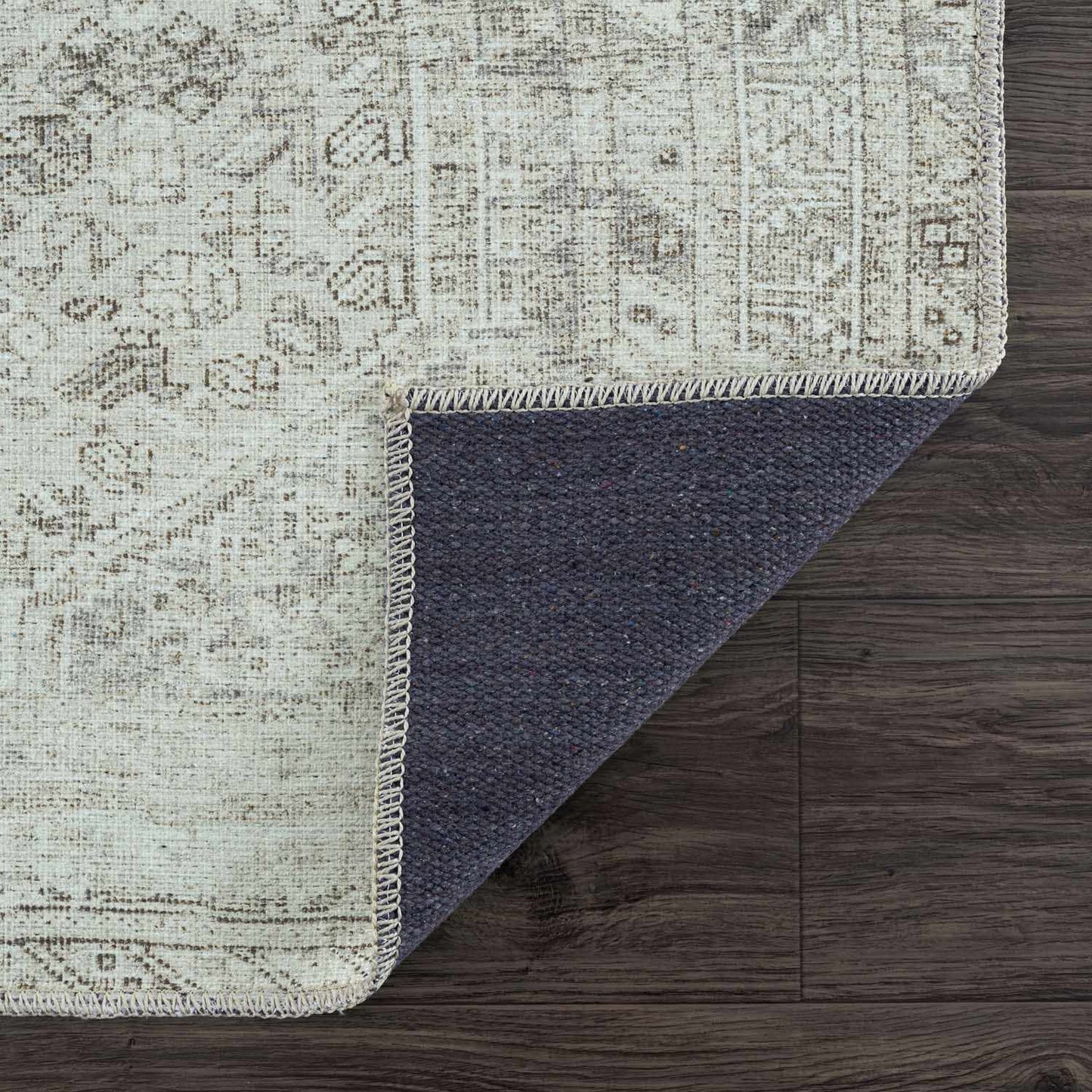 Barny Sage Flat Pile Washable Rug-4