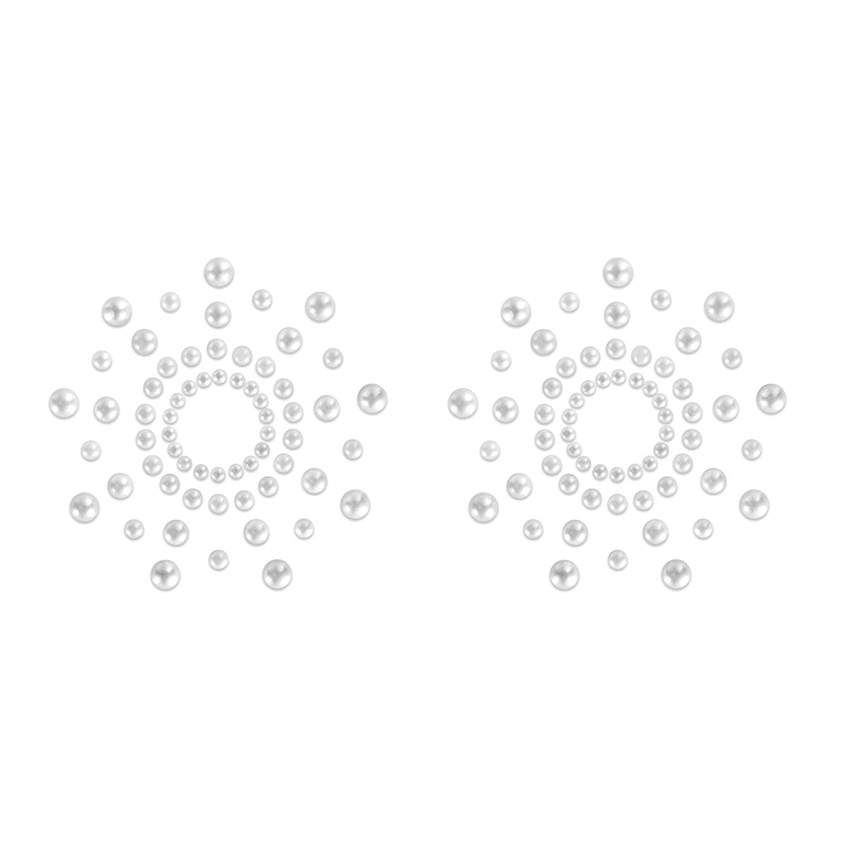 Bijoux Indiscrets Mimi Jewel Pasties - Pearl-2