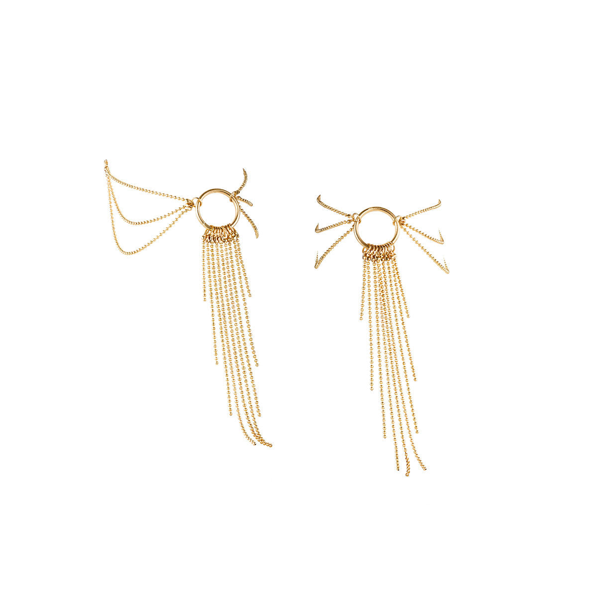 Bijoux Indiscrets Magnifique Feet Chain - Gold-2